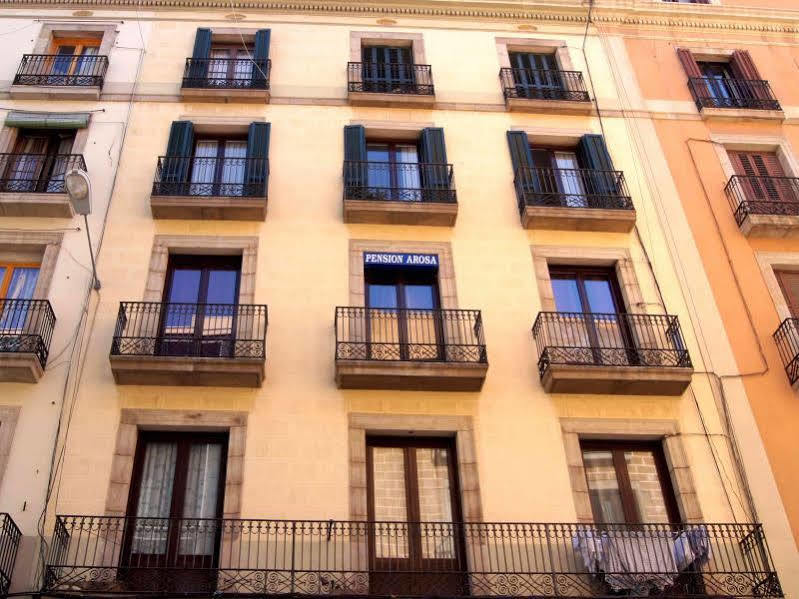 Pension Arosa Barcelona Eksteriør billede