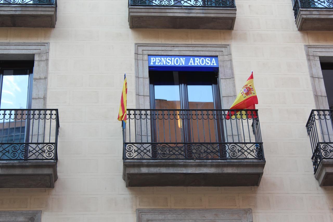 Pension Arosa Barcelona Eksteriør billede